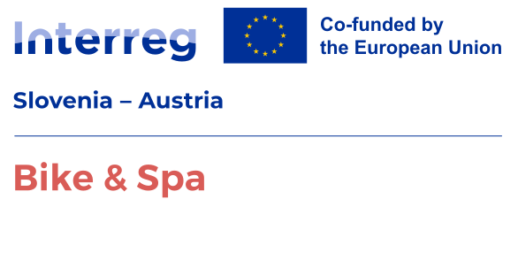 Interreg Slovenia – Austria, Co-funded by the European Union – Bike & Spa